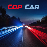 Cop Car - Full Cover cover